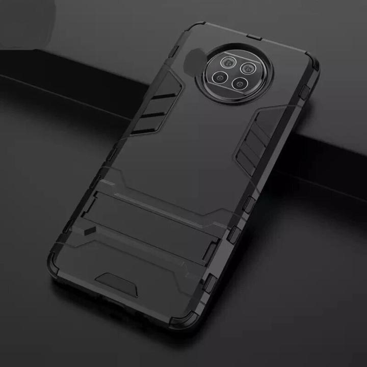 For Xiaomi Redmi Note 5G Case Shockproof Hybrid Armor Phone Case Hard  Plastic Soft Silicone Bumper Stand Design Casing Back Cover For Xiaomi  Redmi