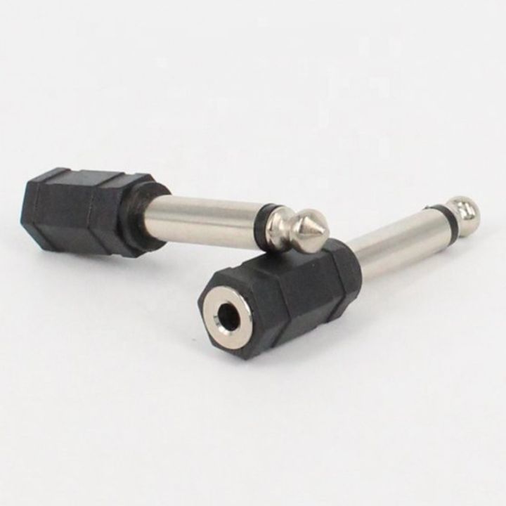 3.5mm%20to%206.5mm%20Audio%20Adapter%20to%206.5%20Male%20Plug%20to%203.5%20Female%20Jack%20Connector%20Adaptor%20for%20DVD%20VCD%20Amplifier%20Speaker%20Recorder-%20black%20-%20Image%202