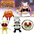 New 20-18cm Peppino Pizza Tower Pepperman Plush High Quality Children's Birthday Gift High Quality Plush Toys Pizza Face Doll. 