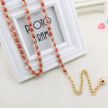 Metal Waist Belt Pearl Body Belt Dress Chain Thin Belt Waistband Imitation Pearl Beads. 