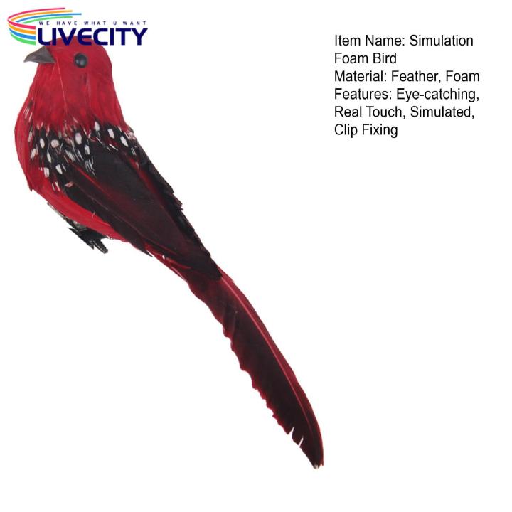 Fake%20Bird%20Touch%20Adorable%20Lawn%20Bird%20Figurine%20Ornament%20-%20Image%202