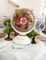 Jy Super JY-2570 🔥 15+ Hours Backup | 7200mAh Battery | Silent Rechargeable AC/DC Fan 🔋.
