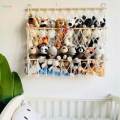 Stuffed Animals Storage Hammock Boho Cotton Rope for Kids Bedroom Home Decor.