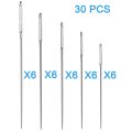 30Pcs Large-Eye Stitching Sharp Thick Needles, for Embroidery.