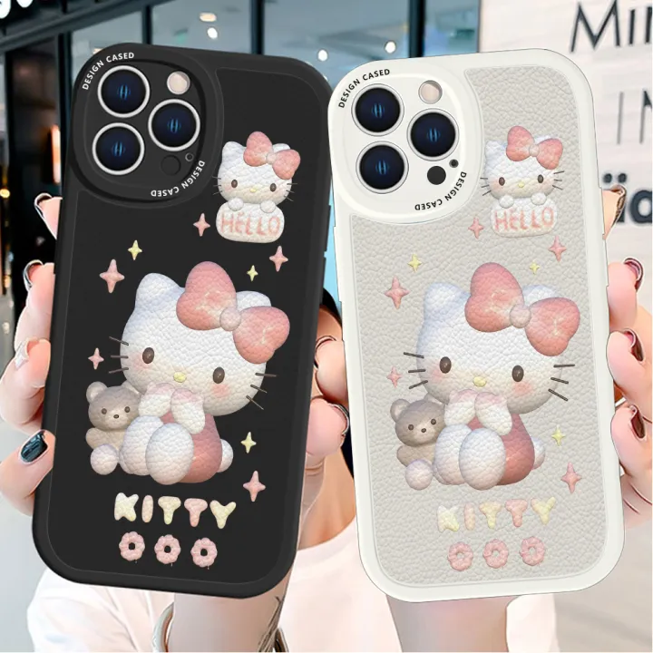 Hontinga%20for%20Samsung%20Galaxy%20A33%205G%20Back%20Cover%20PU%20Leather%20Cute%20Kitty%20Phone%20Case%20Soft%20Silicone%20Edge%20Mobile%20Cover%20-%20Image%203