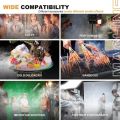 LENSGO Smoke B All-in-One Handheld Professional Fog Machine with Wireless Remote (40W). 