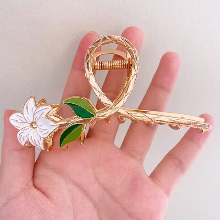 Metal%20Hair%20Claw%20Elegant%20Hair%20Pins%20Gardenia%20Hair%20Clips%20Barrette%20Crab%20Ponytail%20Claw%20Clip%20Headwear%20Hair%20Accessories%20Demoo%20-%20Image%204