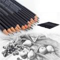 14Pcs/box Professional Sketch And Drawing Writing Pencil Stationery Supplies 6H-12B Pencil Painting Tool. 