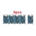 5pcs-CURRENT Protections TP4056 TP-4056 TP 4056 5V 1A Micro USB With Current Protection Charger Circuit Module Li-Ion Lithium Lipo 18650 AA AA Battery Charging Circuit Board Electrical Circuitry & Parts. 