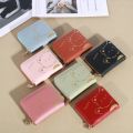 Original Madley Fashion Cute Short Girls Small Wallet Pu Leather Cute Bear Cartoon Pattern Zipper Mini Wallet.