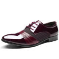 Former PU Leather Shoes for Men Lace Up Oxfords Wedding Shoes for Male Dress Shoes for Party Zapatos Para Hombre De Vestir KEEMEEUYZO.