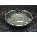 1 Piece Strong And Durable Marble Coating Non Stick Induction Bottom Cookware Korai With Lid 28cm. 