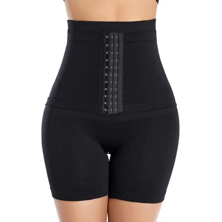 Women's%20Tummy%20Control%20with%20Buckle%20Shapewear%20Panties%20High%20Waist%20Trainer%20Female%20Slimming%20Body%20Shaper%20Shorts%20Large%20Size%20-%20Image%207