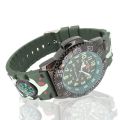 Fashionable camouflage watch with luminous glow and compass, outdoor sports watch, male and female student couple watch.