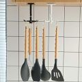 Ashkaa Fashion 360 Degrees Rotatable Kitchen Hooks, 30 Hooks, Wall Mount, Modern, Minimalist, ABS Plastic, Drywall, Plaster, Wood, Concrete, Tile, Kitchen Storage Hook.