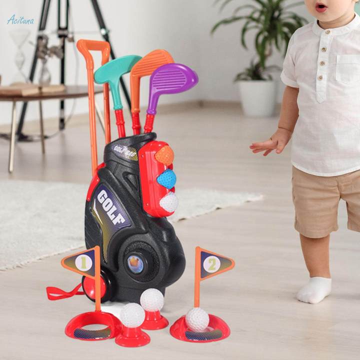 Toddlers%20Golf%20Set%20Development%20with%20Shoulder%20Strap%20Design%20Kids%20Golf%20Suitcase%20Game%20Play%20Set%20for%20-%20Image%205