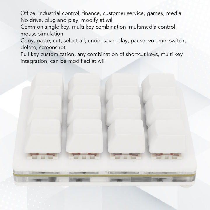 12%20Key%20Mechanical%20Gaming%20Keyboard%20One%20Handed%20USB%20Mini%20Macro%20LED%20Keypad%20-%20Image%204