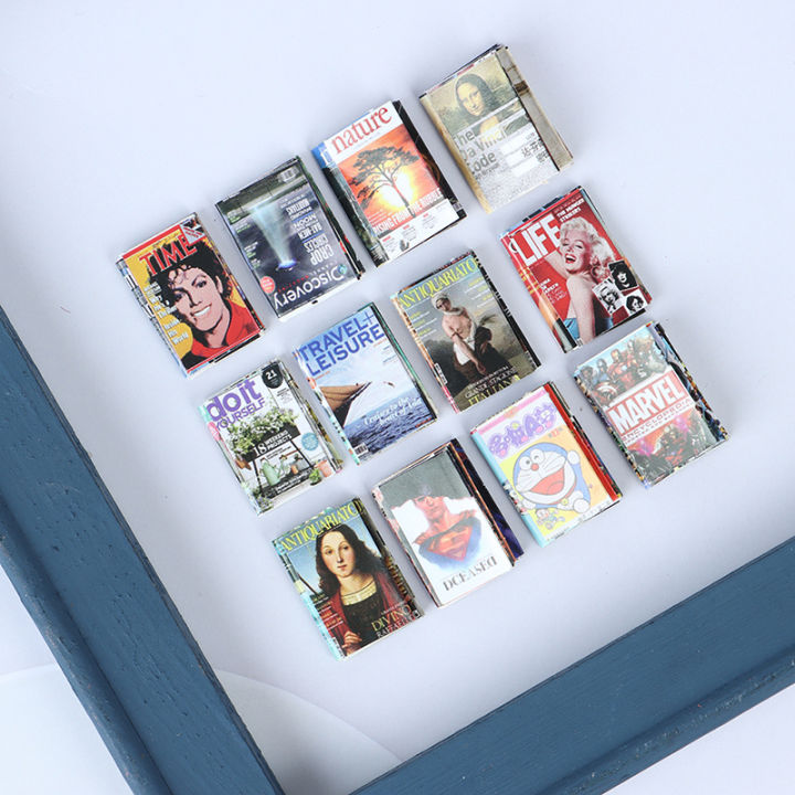 %EF%BC%88New%EF%BC%8912pc/et%20Dollhoue%20Miniature%20Comic%20Book%20Pretend%20Play%20Doll%20Houe%20Decoration%20-%20Image%202