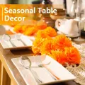 3.9Inch Marigold Flowers Artificial Day of the Dead Flower 200Pcs Fake Marigold Flowers Head for Marigold Garland Making. 