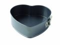1 pcs (L size) Lave Shape Cake Mould tin for Microwave Oven Bakeware, Black.