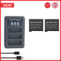 4Pcs 1600mAh For GoPro Hero 4 Hero4 battery + Charger for go pro AHDBT-401 HERO4 Black Silver action camera accessories. 