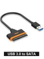 SATA to USB C Cable, USB 3.1 Type-C to 2.5” SATA III Hard Driver Adapter External Converter for SSD/HDD Data.