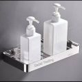 Soap Case Holder Double 304 Stainless Steel-  Silver. 