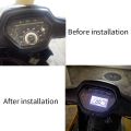 BRADOO-7 Colors Backlight ​LCD Speedometer Pnp ​DIGITAL METER Alpha for Honda Wave 100 Old/Ex5 Class/Wave Alpha 110 CX CD. 