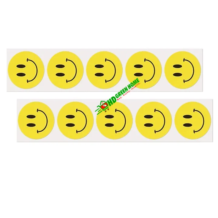 100%20pcs%20x%202.5cm%20Round%20Yellow%20Smiley%20Face%20Sticker%20Self%20Adhesive%20Happy%20Face%20Circle%20Label%20Stickers%20-%20Image%203
