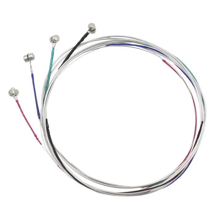 4Pcs%20a%20Set%20of%20Violin%20Strings%20E-A-D-G%20Core%20Steel+Nickel%20Wound%20Exquisite%20Stringed%20&%201x%20Violin%20Finger%20Guide%20/Fingerboard%20Sticker%20Fret%20Guide%20Label%20Finger%20Chart%20for%20Size%204/4%20-%20Image%204