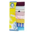 Cotton washable towel set for new born baby- 8×8 inche. 