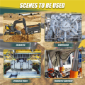 NCANRUI Hydraulic Pressure Guage Excavator Hydraulic Pressure Test Kit With Testing Hose Coupling And Gauge Tools. 