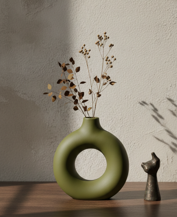 Modern%20Donut%20Flower%20Vase%20%E2%80%93%20Decorative%20Gypsum%20Home%20Decor%20-%20Image%204