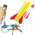 Children Air Stomp Rocket Foot Pump Launcher Toy Sport Game Jump Stomp Outdoor Child Play Set Jump Sport Games Toys for Kids. 