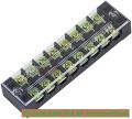 8 Way Double Row Terminal Block TB-2508 600V 25A 8P Double Row 8 Pin Terminal Block Terminal Block Wire Connector TB-2508 8P Double Row Terminal Block 600V 25A.