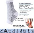 1Pair Compression Socks For Women Ankle Compression Sleeves Braces Arch Support Neuropathy Soothe Socks,Nano Soothesocks For Men.