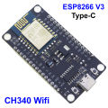 ESP8266 wifi module CH340 NodeMCU Lua V3 IoT development board 12E TYPE-C interface. 