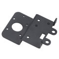 Extruder Support Plate, Corrosion Resistant Aluminum Alloy Easy To Install Strong Compatibility Replacement Good Strength Extruding Backplate for CR10 for MK8. 
