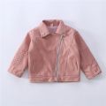 Baby Girls Boy Overwear 2023 Spring Autumn Winter PU Coat Jacket Kids Fashion Leather Jackets Children Coats Overwear Clothes. 