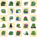 10/50Pcs Sad Frog PEPE Funny Graffiti Stickers For Phone Skateboard Helmet Gift Bicycle Notebook Car DIY Sticker Kids Toy. 