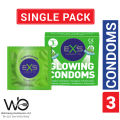 EXS - Glow In The Dark Condom For Men | Single Pack. 