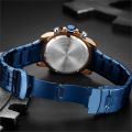 NAVIFORCE NF9175 Stainless Steel Chronograph Watch For Men.