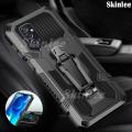 Phone Case for Samsung Galaxy F23 with Metal Clip Back Cover for Samsung F23 Car Magnet Phone Cases. 