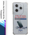 For Infinix Hot 40 / Hot 40 Pro - IMPT Premium Silicone Case Crystal Clear Soft TPU Ultra-Thin Transparent Flexible Protective Mobile Phone Back Cover. 
