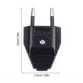 1Pc EU Rewirable European Plug 250V 10A 2 Pin Wireless Plug For DIY Wireless Power Cord Removable Assembly Wiring Power Plug Hudduo. 