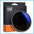 K&F Concept 58mm KF01.1401 ND2-ND400 HMC Blue Multi-Coated Variable Neutral Density ND Filter.