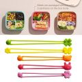 5Pcs Multi-Purpose Silicone Rubber Strap Silicone Wrap Bands Bento Box Elastic Silicone Band Lunch Box For Home Storage Tools. 