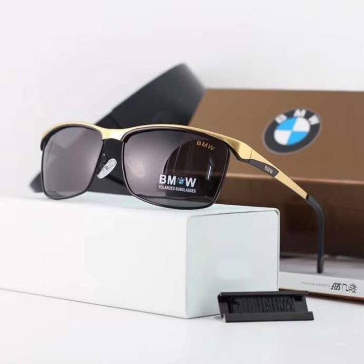 BMW Polarized sunglasses ink glasses driving men's driving BMW 4S shop gift car BMW with metal