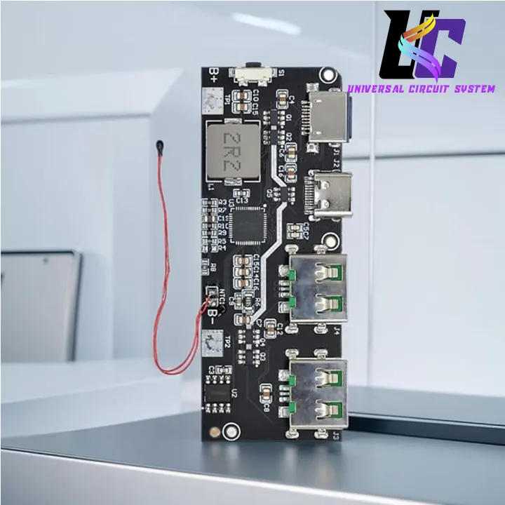 GETBSTOOP%20QC4.0%20QC3.0%20LED%20Dual%20USB%205V%204.5A%2022.5W%20Micro/Type-C%20USB%20Mobile%20Power%20Bank%20DIY%20Mobile%20Power%20Bank%20Circuit%20Board%20Fast%20Charging%20Mobile%20Power%20Module%20Temperature/Circuit%20Protection%20-%20Image%204