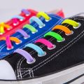16pcs/set Adult Lazy Elastic No Tie Shoelaces Free Tying Silicone Shoelace Easy Shoe Laces All Sneakers Fit Strap Shoe Lace L13. 